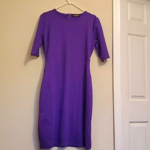 Stanzino Purple Sheath Dress